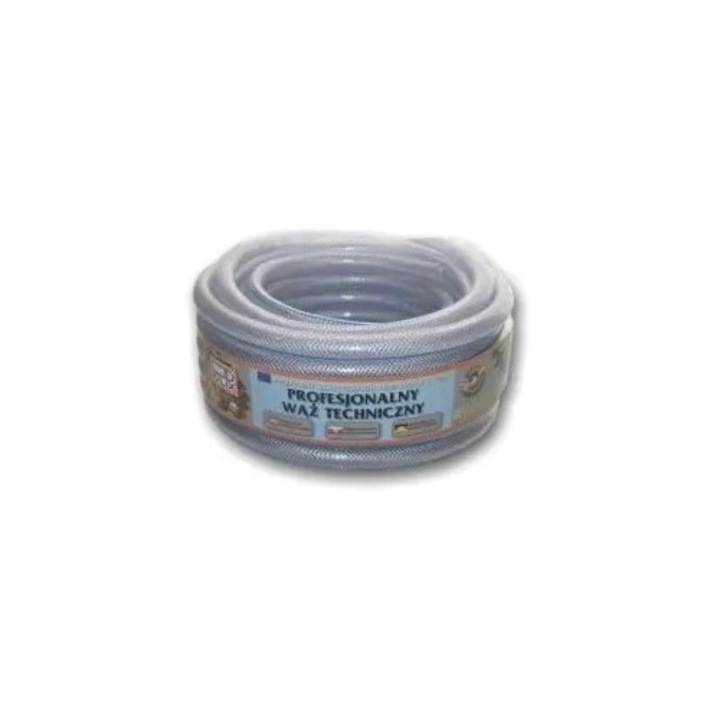 Hose Polix 8mm x 50m 4-layer transparent, for compressed air, temperature range -40C to +70C