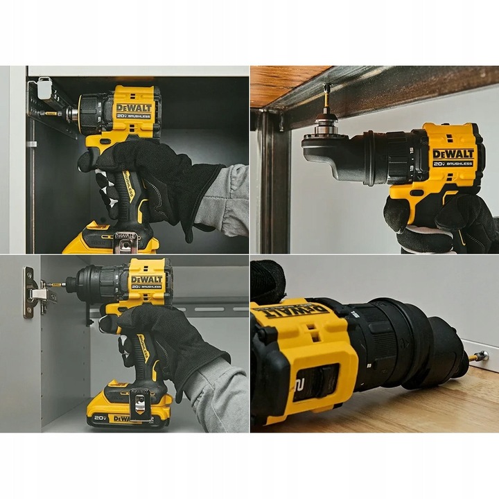 Masina de gaurit si insurubat DeWALT DCD803M1T-QW 18V XR 73Nm, 1x4Ah, set