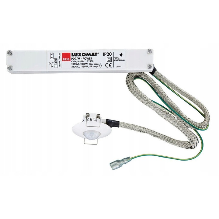 Camera de detectie prezenta BEG LUXOMAT MINI, 1 canal, 360° detectie, IP20, 45x28mm