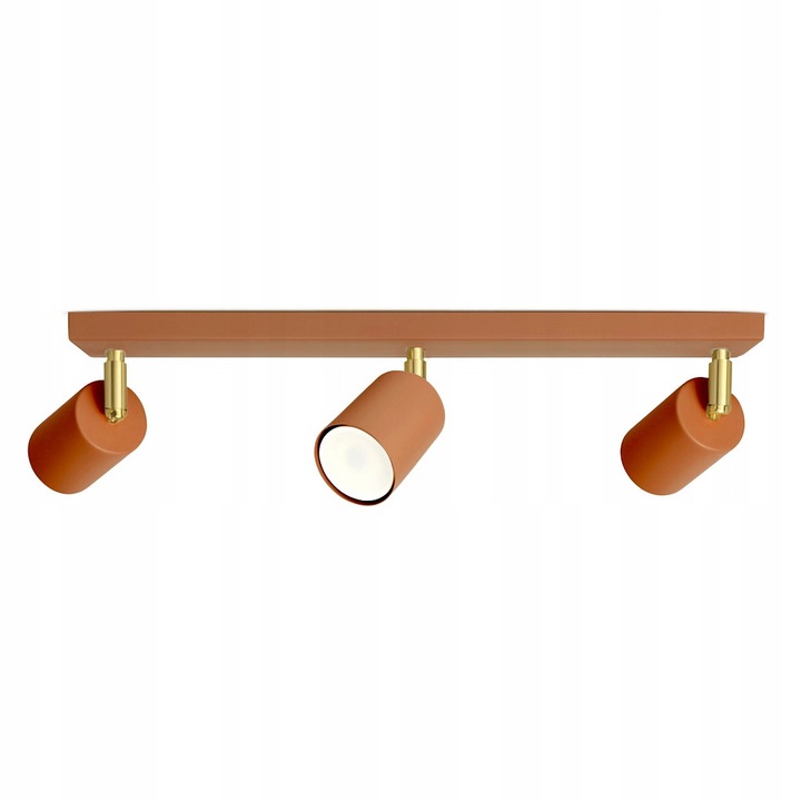 Lampa Luxolar 3xGU10, Terrakotta szín