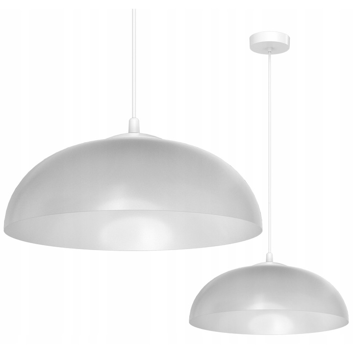 Lustra MISA, gri, 37x75cm, set complet, pentru bucatarie si dining