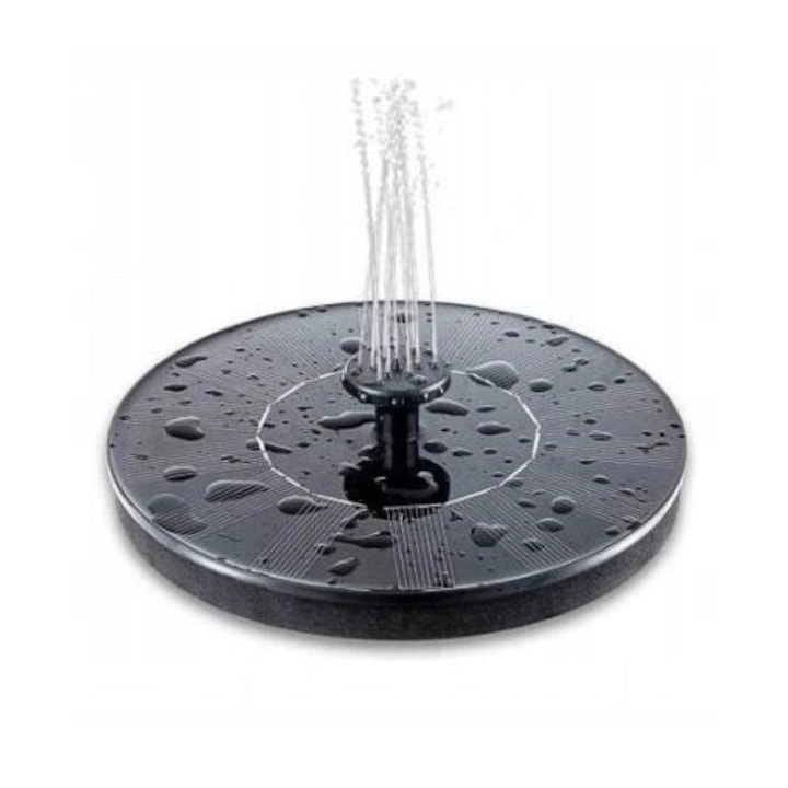 Napelemes szökőkút kertbe, PrzydaSie, 6 fúvóka, 50-75 cm, többszínű