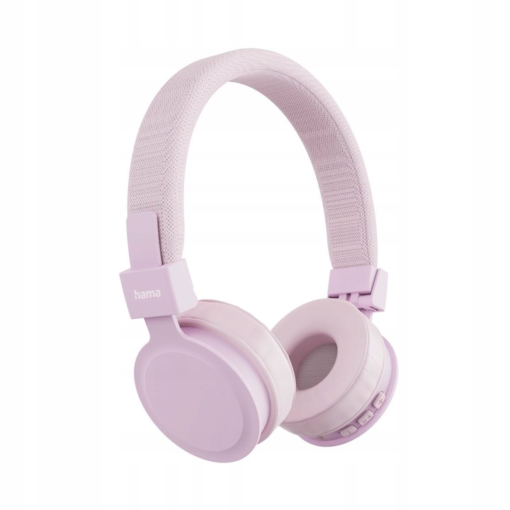 Bluetooth слушалки Hama Freedom Lite III, розови, с микрофон, сгъваеми, 120гр