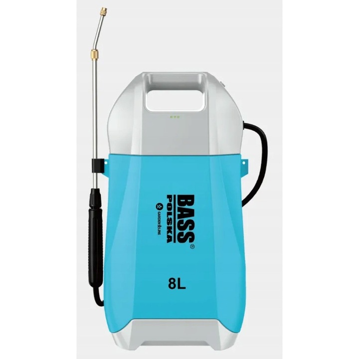 Opryskiwacz electric 8L Bass Polska, pompa membranowa, set complet, 12V, pentru gradina