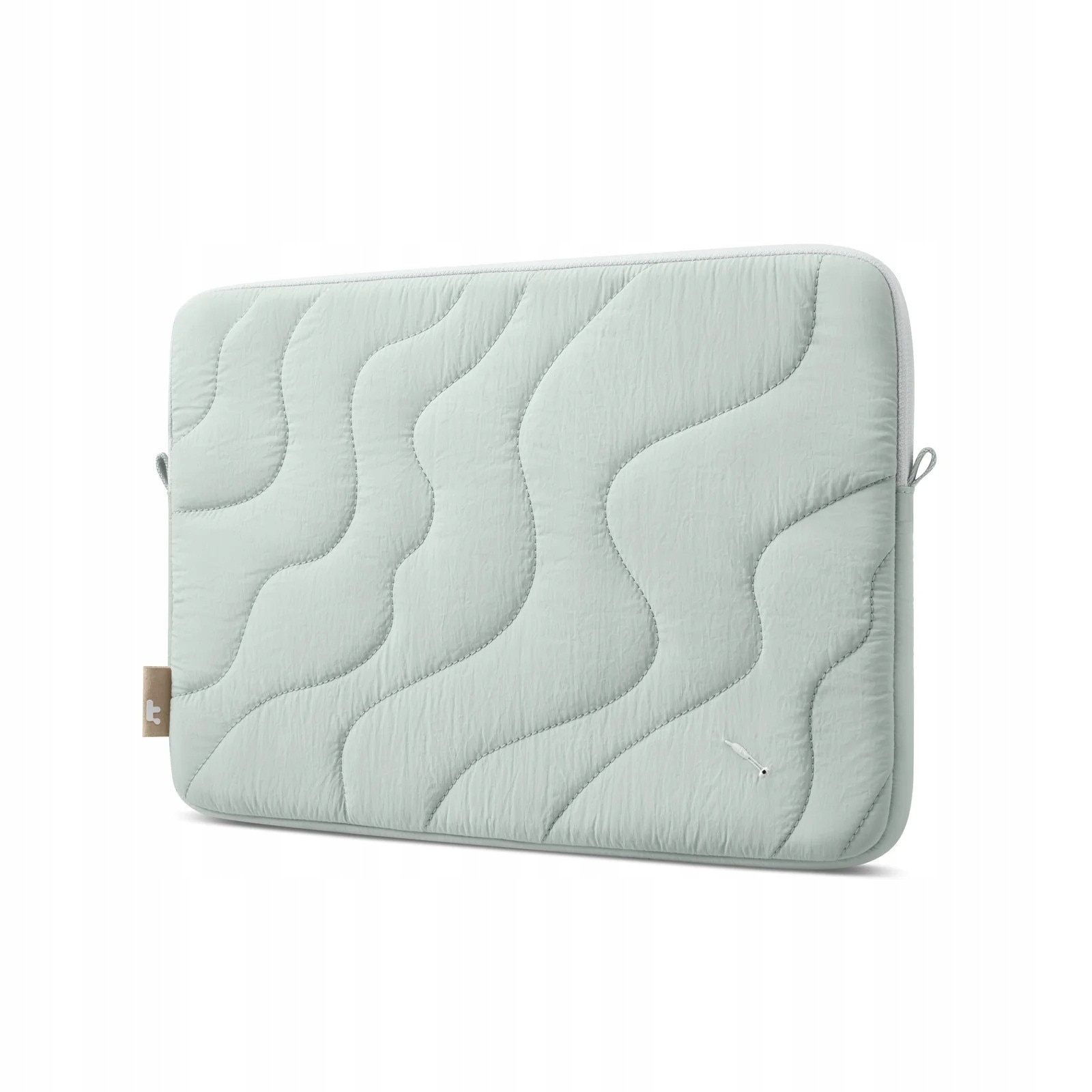 Husa laptop Tomtoc Terra-A27, 15", culoare Lakeshore, dimensiuni 40x27x3.5cm, material reciclat