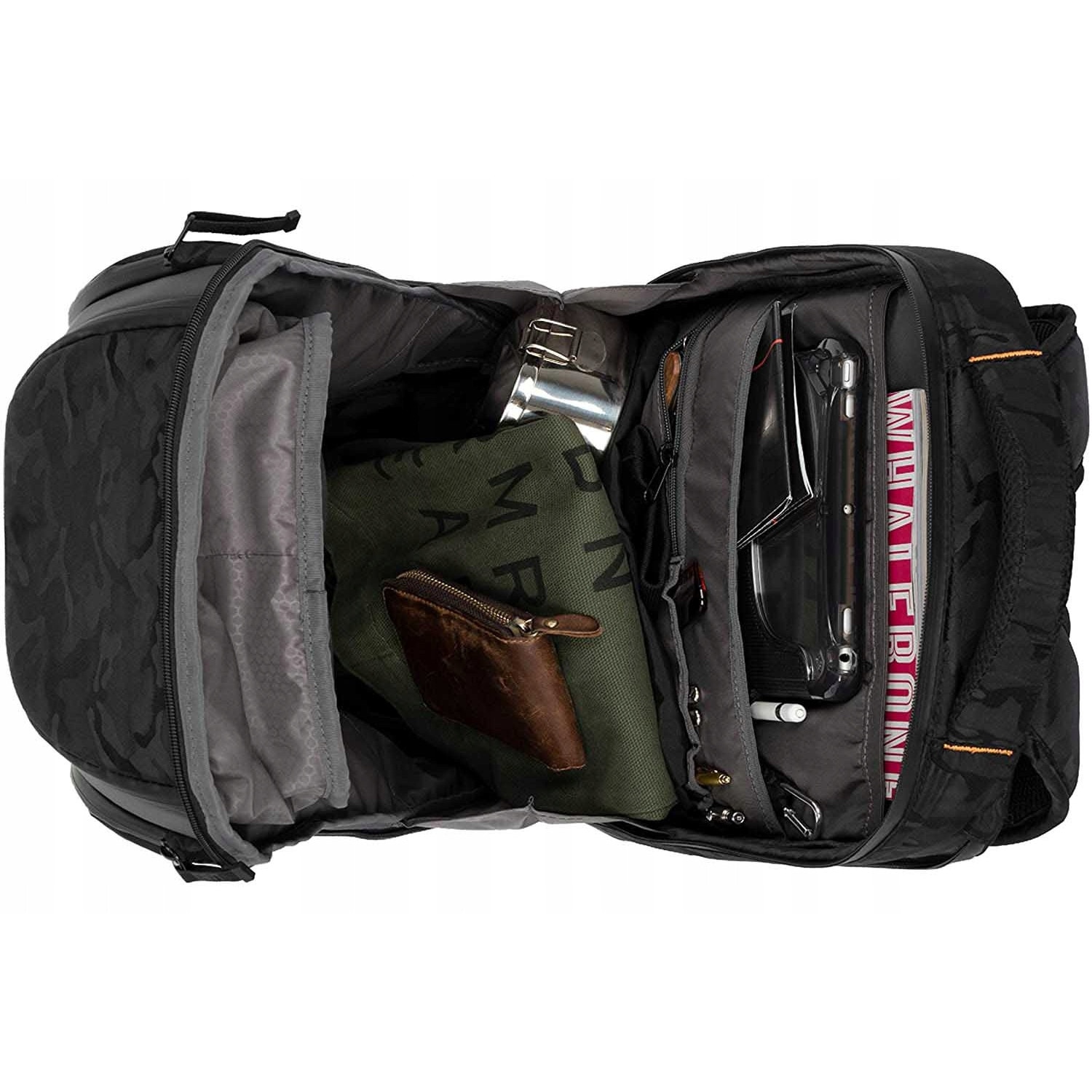 Rucsac laptop 16" Urban Armor Gear 24L, negru, impermeabil, dimensiuni 20,32x55,88x33,02cm