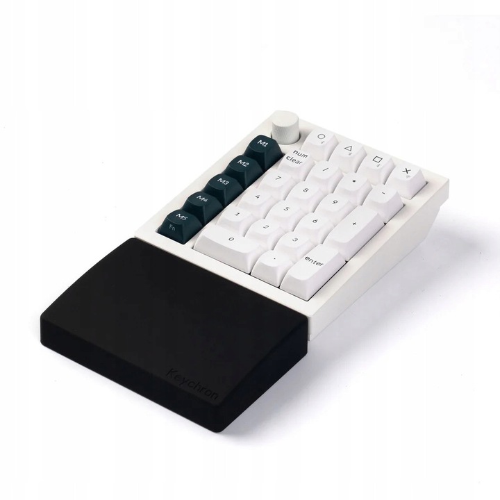 Keychron Q0 Plus / Q0 Max csuklótámasz, szilikon, 118x79.5x24mm, csúszásmentes