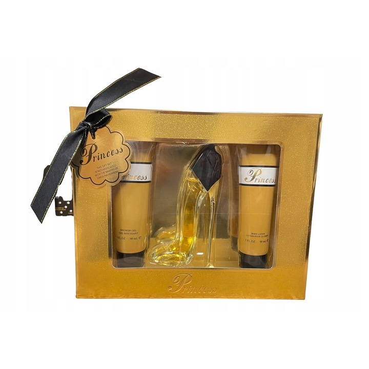 Ajándék szett, orientális-virágos, mini parfüm, balzsam, eau de parfum