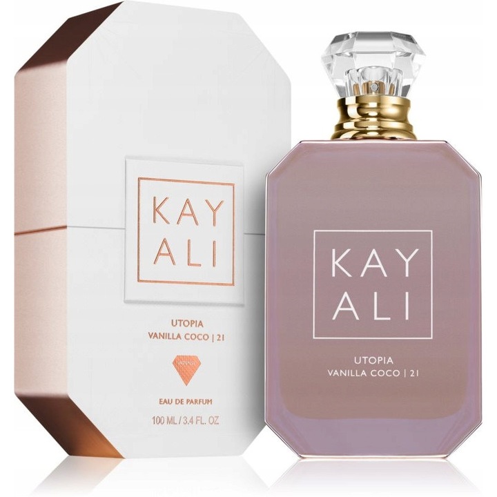 Kayali Utopia parfüm, 250ml, virágos és gyümölcsös jegyek