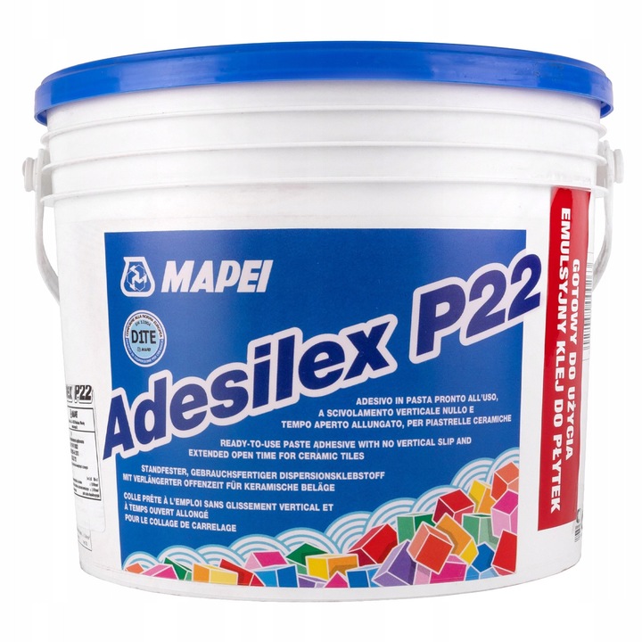 Adeziv Mapei Adesilex P22 5kg, alb, pentru placi ceramice, rezistent la deformare