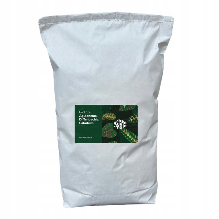 Pamant pentru plante ornamentale Urban Jungle, 15L, special pentru Aglaonema, Diffenbachia si Caladium, 100% natural