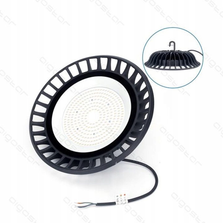 Lampa industriala LED Aigostar High Bay UFO 100W 9000Lm 6500K IP65 300x75mm