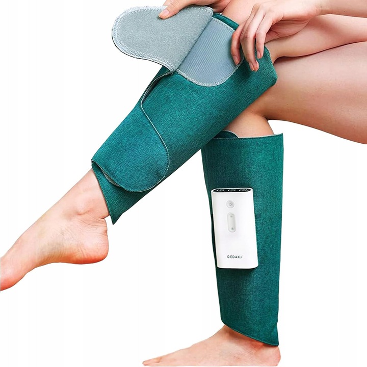 Lábmasszírozó, DEDAKJ, vezeték nélküli, fűtött, 27 masszázsmód, 15-24 hüvelyk