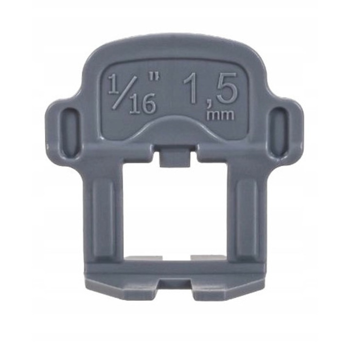 Klipsuri distantiere Mapei MapeLevel EasyWDG, 1,5mm, gri, set 250 bucati