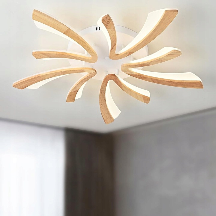 Plafon sufitowy LED 30cm, alb, pentru bucatarie, hol, salon