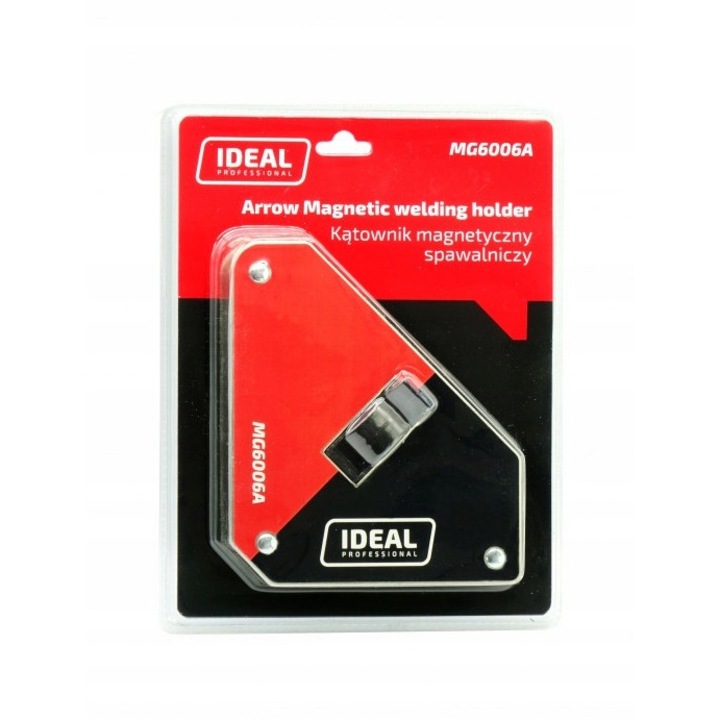 Katownik mágneses, Ideal, MG6006A, 45x90 fok, 150x129x30mm, 75kg