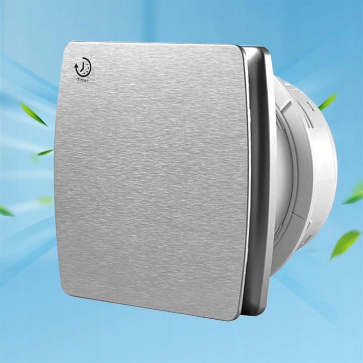 Ventilator baie 100mm, cativ, cu timer si senzor de umiditate