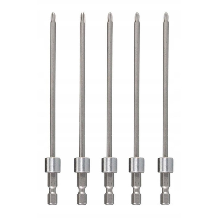 Set 5 biti pentru placi Makita 199155-7, 130mm, PH2