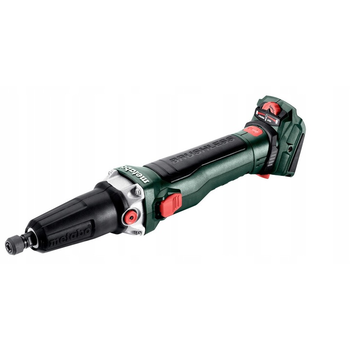 Ъглошлайф, Metabo, GVB 18 LTX BL 11-28, 18V, 1.4 kg, 6 mm, без батерия, без зарядно устройство
