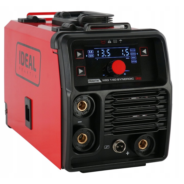 Aparat de sudura MIG fara gaz IDEAL PRAKTIK MIG 140, 30-140A, 230V, set complet