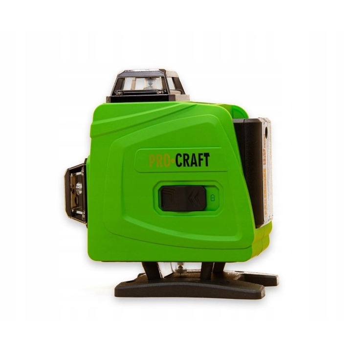 Nivela laser Procraft LE-4G, 360°, verde, 2 acumulatori 4,0Ah