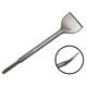 Dalta Makita P-24957 SDS-Plus 60x250mm, pentru beton, cutit indoit, argintiu