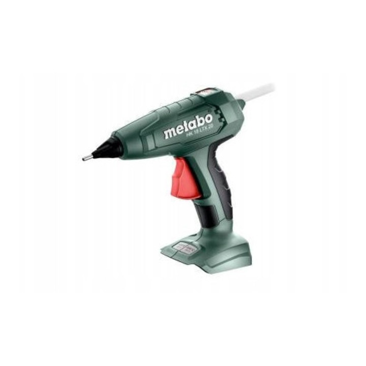 Pistol de lipit Metabo HK 18 LTX 20, fara fir, 200/130°C, 11mm, 0,4kg, set cu 5 stifturi de lipit