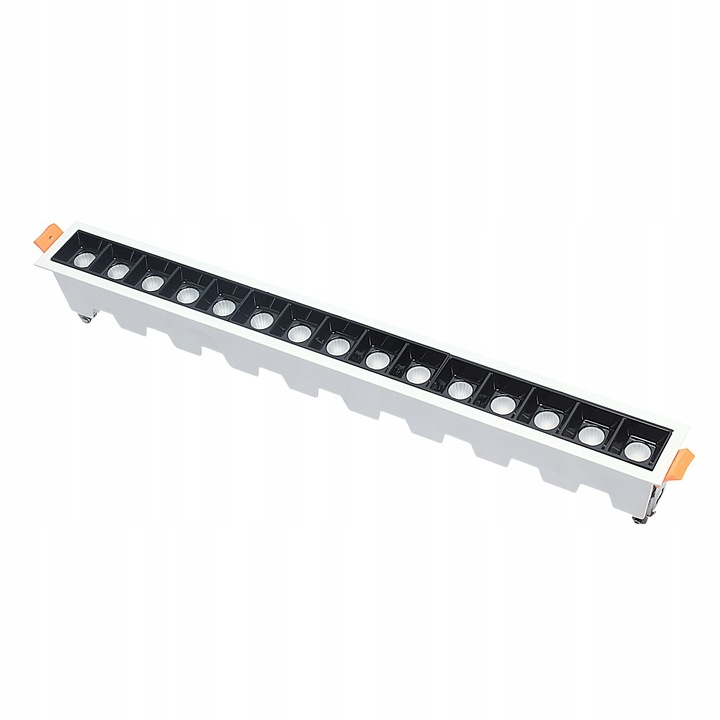 Lampa liniara LED subtire Syntroon 30W, alb, 41,5x4,8x4,5cm, 3000K