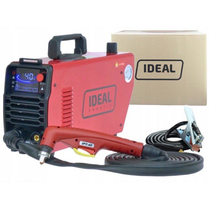 Masina de taiat cu plasma IDEAL 41 LED, 5 kW, 20-40 A, 16 mm, 420x125x215 mm