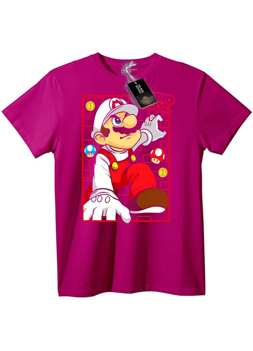 Tricou Super Mario, Lila