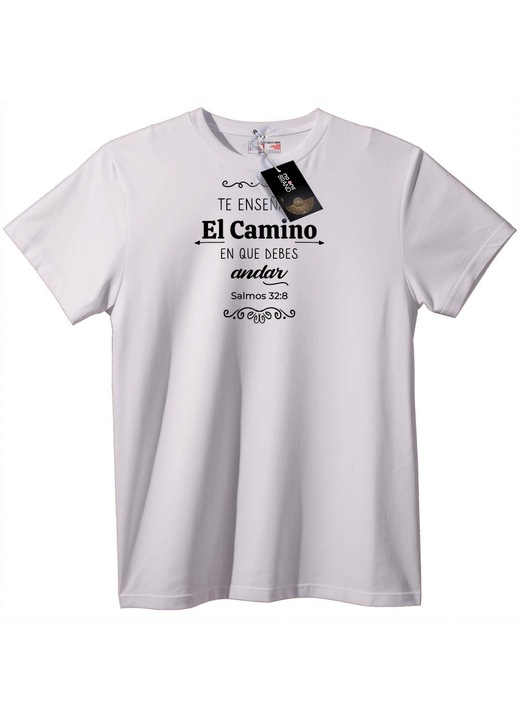 Tricou Cale Religioasă, Alb