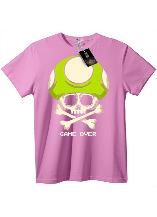 Tricou Burete Craniu Game Over, Rose Polemic