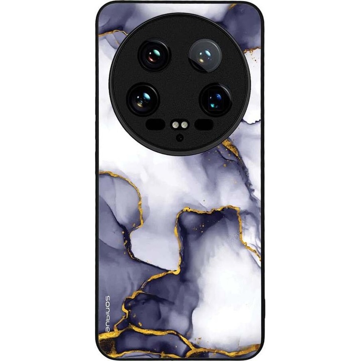 Husa telefon Sonique Marble Series pentru Xiaomi 14 Ultra, silicon, design modern, antiderapant, multicolor