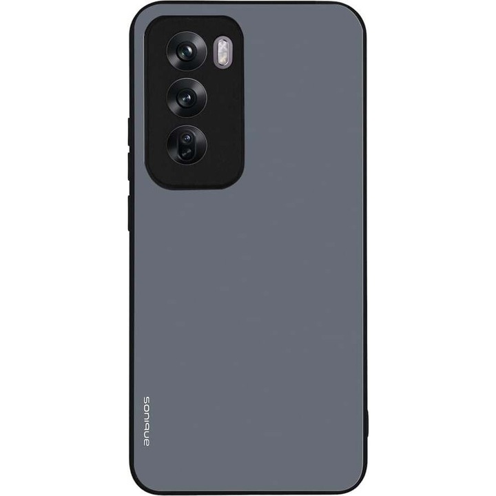 Husa telefon Sonique ColorBloc Series, protectie silicoana, design modern, albastru, pentru Oppo Reno12 Pro 5G