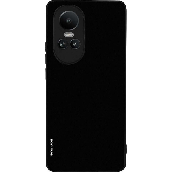 Husa telefon Sonique ColorBloc Series, pentru Oppo Reno10 5G, silicon, antisoc, neagra