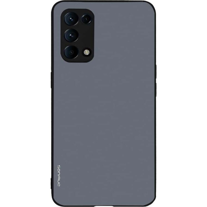 Husa telefon Sonique ColorBloc Series, protectie din silicon, design modern, albastru, pentru Oppo Find X3 Lite 5G