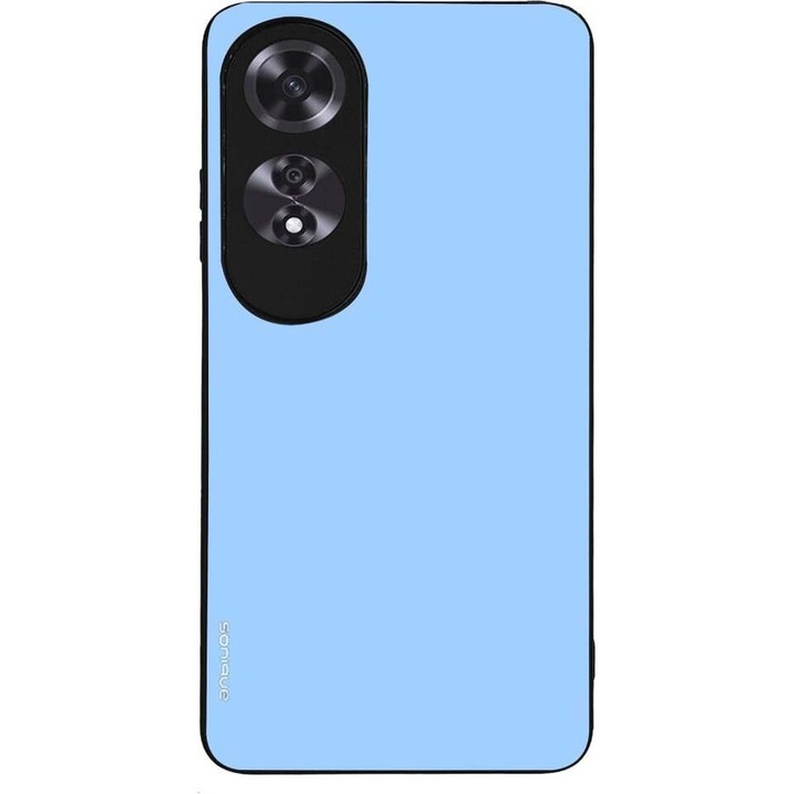 Husa telefon Sonique ColorBloc pentru Oppo A60, silicon, antisoc, turcoaz