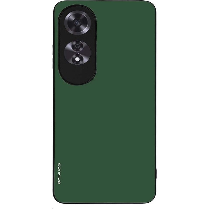 Husa telefon Sonique ColorBloc Series, verde, silicon, design modern, protectie impotriva zgarieturilor