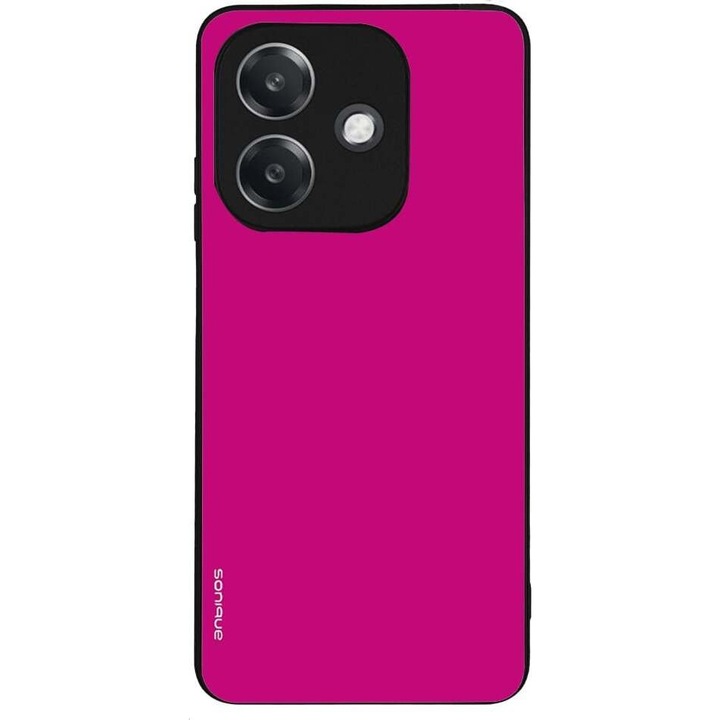 Husa telefon Sonique ColorBloc Series, roz, pentru Oppo A40, silicon, design modern