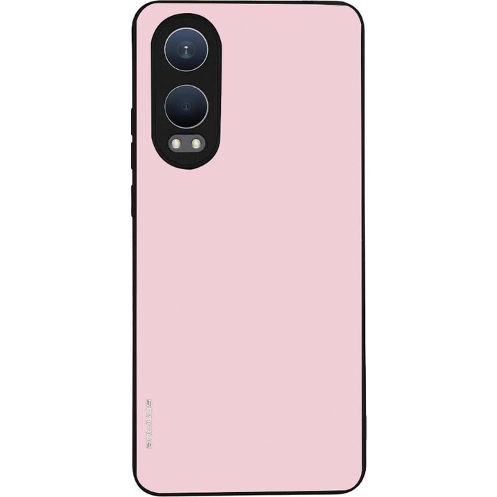 Husa telefon Sonique ColorBloc, roz deschis, silicon cu acrilic, protectie antisoc, pentru Oneplus Nord Ce 4 Lite 5G
