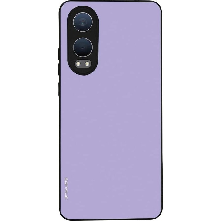 Husa telefon Sonique ColorBloc pentru Oneplus Nord Ce 4 Lite 5G, silicon, violet, antisoc, design modern