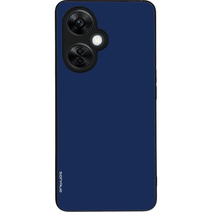 Husa telefon Sonique ColorBloc, design modern, silicon, antiderapant, albastru, pentru Oneplus Nord Ce 3 Lite 5G