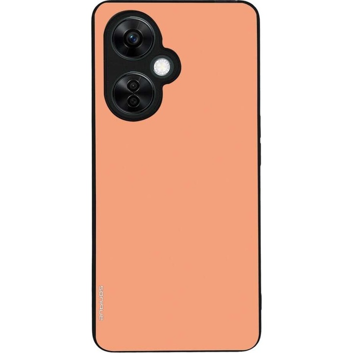 Husa telefon Sonique ColorBloc pentru Oneplus Nord Ce 3 Lite 5G, silicon, coral, design modern, protectie antisoc