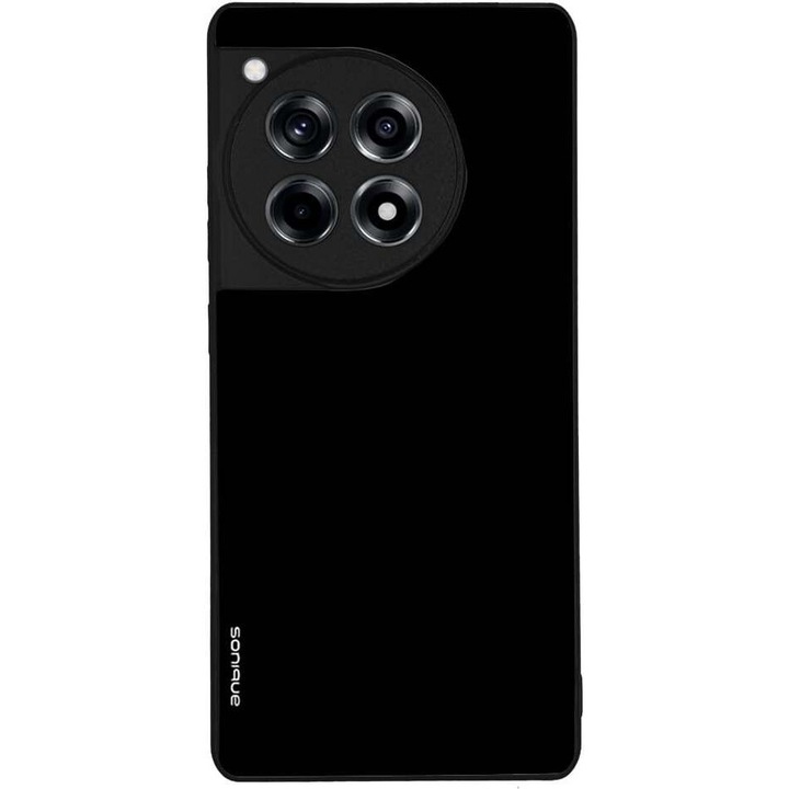 Husa telefon Sonique ColorBloc, protectie extra, design modern, negru, pentru Oneplus 12R 5G