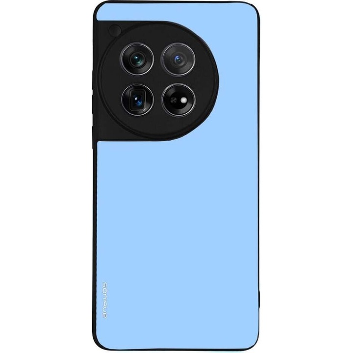 Husa telefon Sonique ColorBloc pentru Oneplus 12 5G, silicon, antisoc, turcoaz