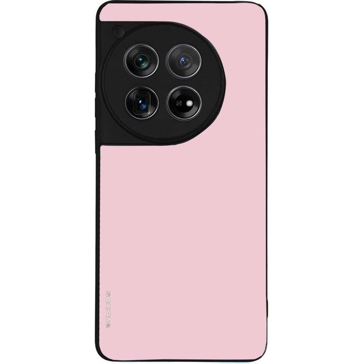 Husa telefon Sonique ColorBloc pentru Oneplus 12 5G, roz deschis, silicon, design modern