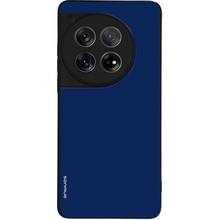 Husa telefon Sonique ColorBloc pentru Oneplus 12 5G, silicon, antichoc, albastra