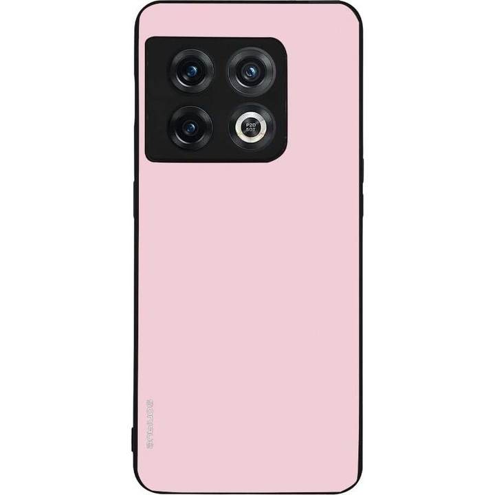 Husa telefon Sonique ColorBloc pentru Oneplus 10 Pro 5G, roz deschis, silicon, design modern