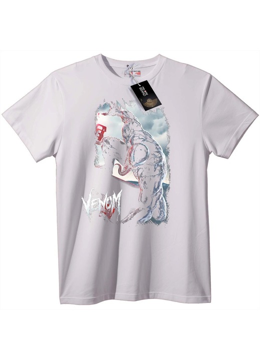 Tricou Venom Film, Alb