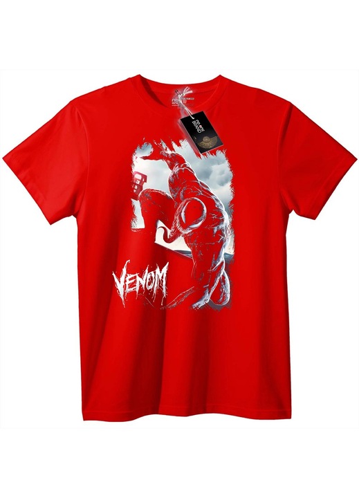 Tricou Venom Film, Rosu